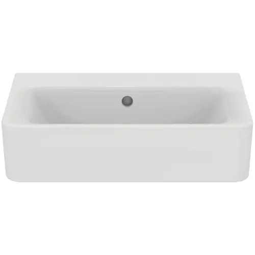 Ideal Standard Connect lavabo, sans trou pour robinet, avec trop-plein, 550x375x175mm