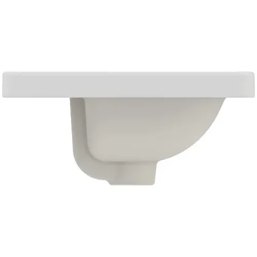 Ideal Standard Connect lavabo à encastrer, 1 trou pour robinet, avec trop-plein, 500x390x175mm