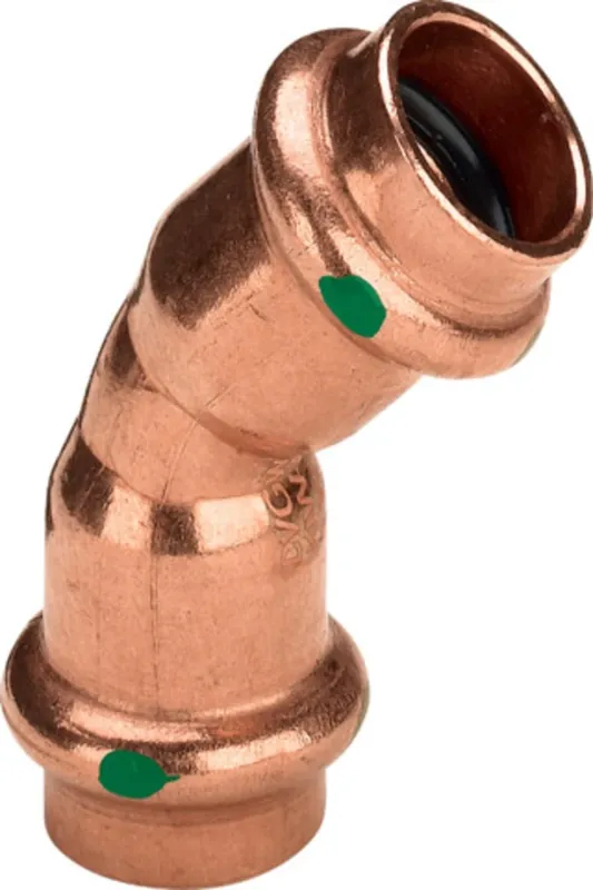 Étrave Viega Profipress 22mm 45 degrés