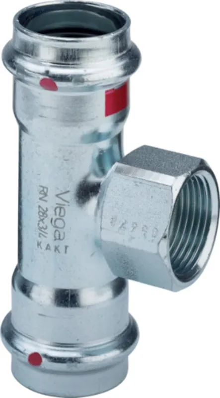 Viega Prestabo Pièce en T 18mmx1/2 IGx18mm