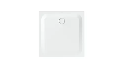 BetteUltra receveurs de douche rectangulaires avec support de receveur Minimum et BetteAntidérapant Pro, 1000x1000x25mm