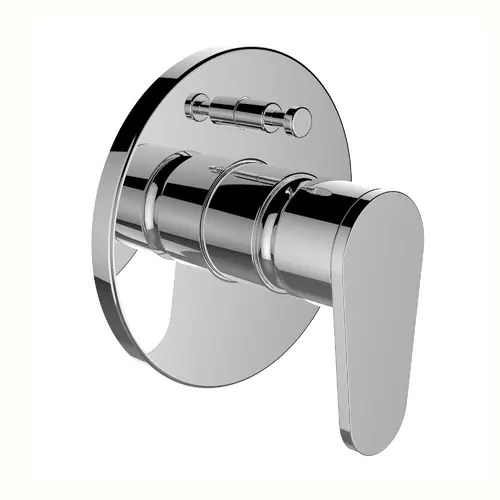 LAUFEN The New Classic Set de montage final, 2 consommateurs, mitigeur de douche, pour mitigeur de bain encastré Simibox