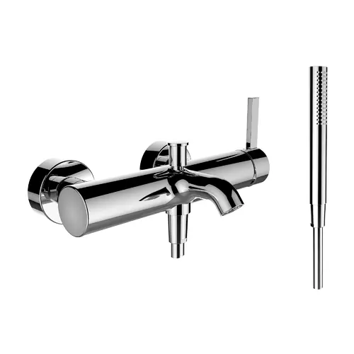 LAUFEN Kartell Mitigeur monocommandé pour baignoire, apparent, set complet, 0041411