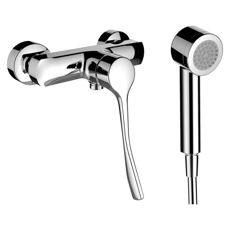 LAUFEN CityPro Liberty Mitigeur de douche, apparent, 1 consommateur, y compris douchette et flexible de douche