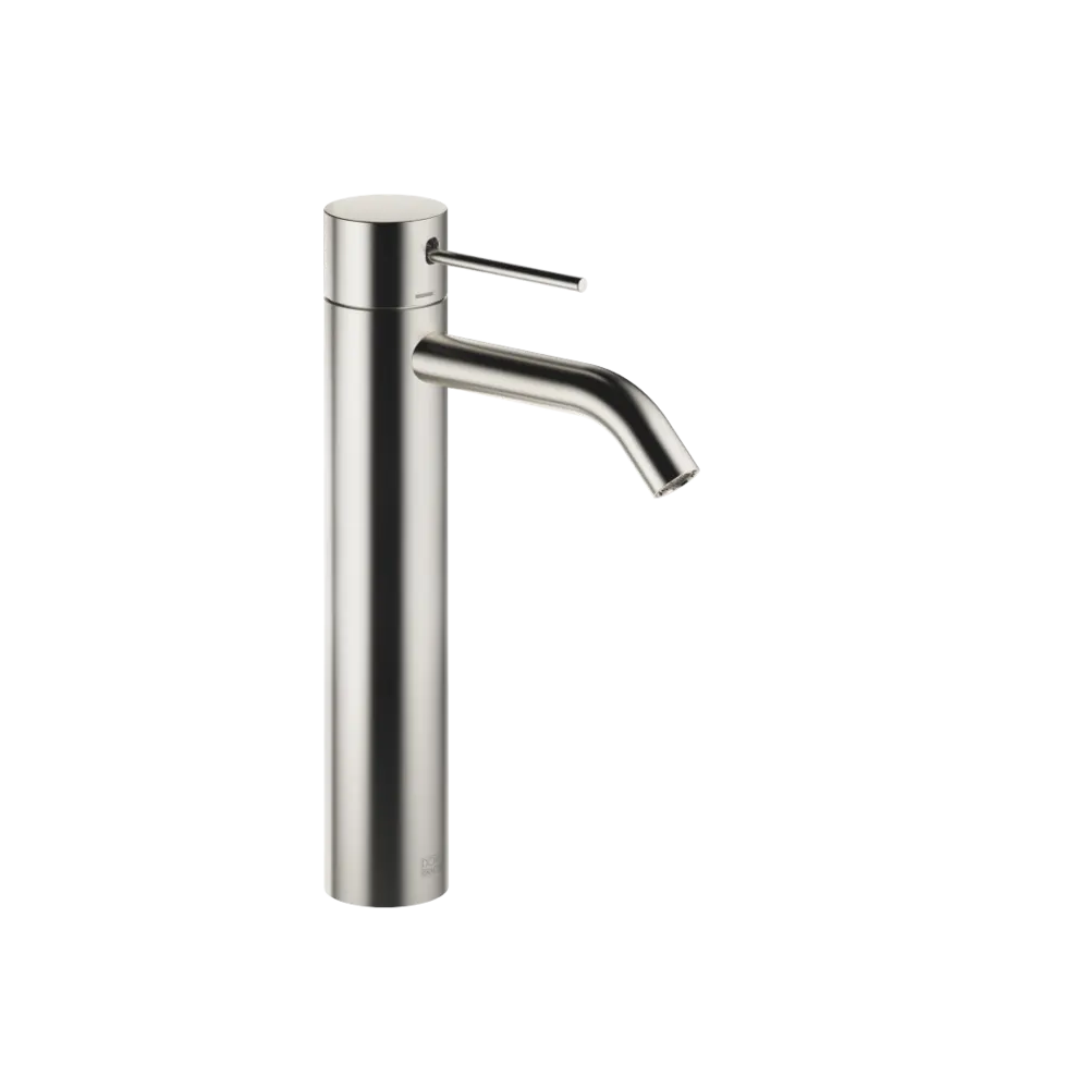 Dornbracht META SLIM Mitigeur monocommandé pour lavabo, pied surélevé, sans garniture de vidage, saillie 135 mm