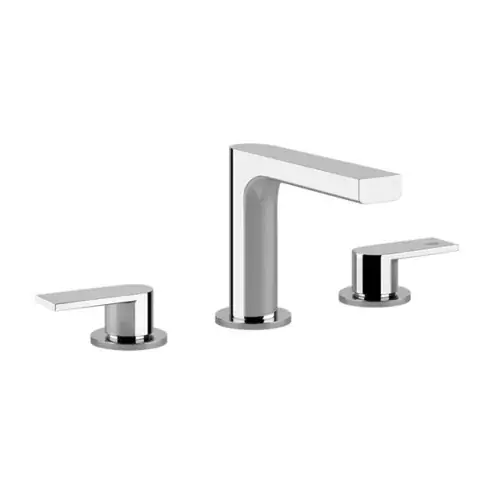 Gessi Emporio Via Manzoni groupe de lavabos avec 3 trous, vidange 1 1/4, tuyaux de raccordement 3/8