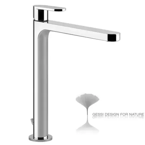 Gessi Emporio Via Bagutta ßKO mitigeur monocommande de lavabo version haute, avec vidage 1 1/4, saillie 212 mm
