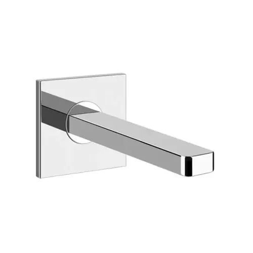 Gessi Emporio Corso Venezia, bec mural pour lavabo avec raccord 1/2, pour mitigeur monocommande séparé, saillie 207 mm