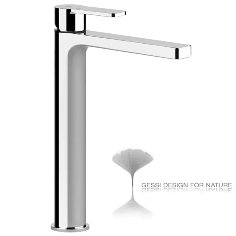 Gessi Emporio Corso Venezia, ßKO mitigeur monocommande de lavabo version haute 249 mm, avec vidage 1 1/4, saillie 212 mm