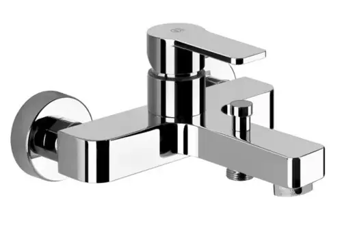 Gessi Emporio Corso Venezia, mélangeur de bain pour installation apparente, inverseur automatique bain/douche