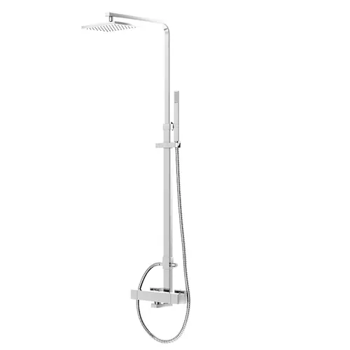 Steinberg Série 160 Système de douche, set complet, Easy-Clean, longueur du bras de douche 910-1380mm
