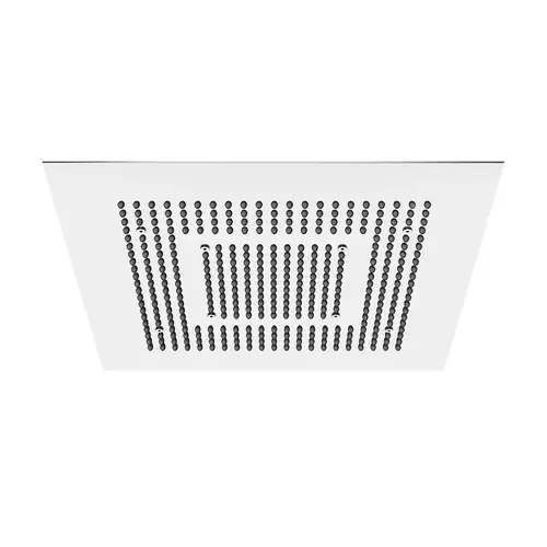 Steinberg Série 390 Sensual Rain Panneau de pluie, set complet, montage au plafond, 2 jets, Easy-Clean, 600x600mm