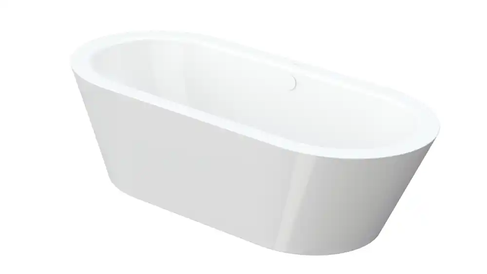 BetteStarlet Oval Silhouette Baignoire îlot, à poser, ovale, 2 places, 1950x950x420mm
