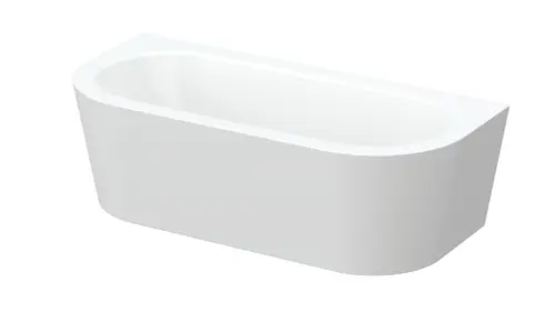 BetteStarlet I Silhouette Baignoires en applique, 2 places, 1850x850x420mm