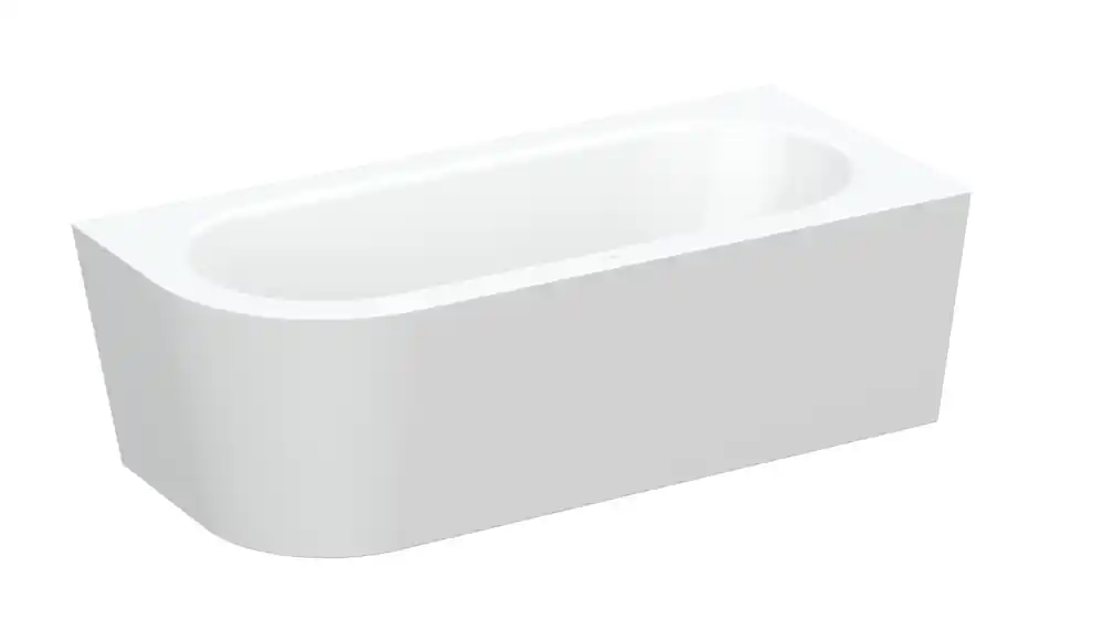 BetteStarlet V Silhouette Baignoires d‘angle, semi-indépendante, coin droit, 1750x800x420mm