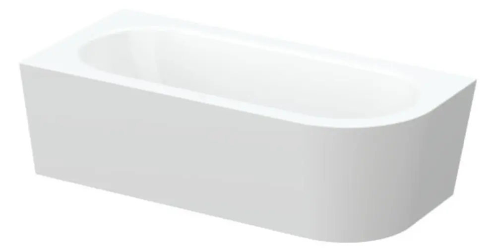 BetteStarlet IV Silhouette baignoires d‘angle, semi-indépendante, coin gauche, 1850x850x420mm
