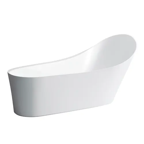LAUFEN Baignoire Palomba pose libre 1835x960x540 blanc, avec éclairage sous-marin