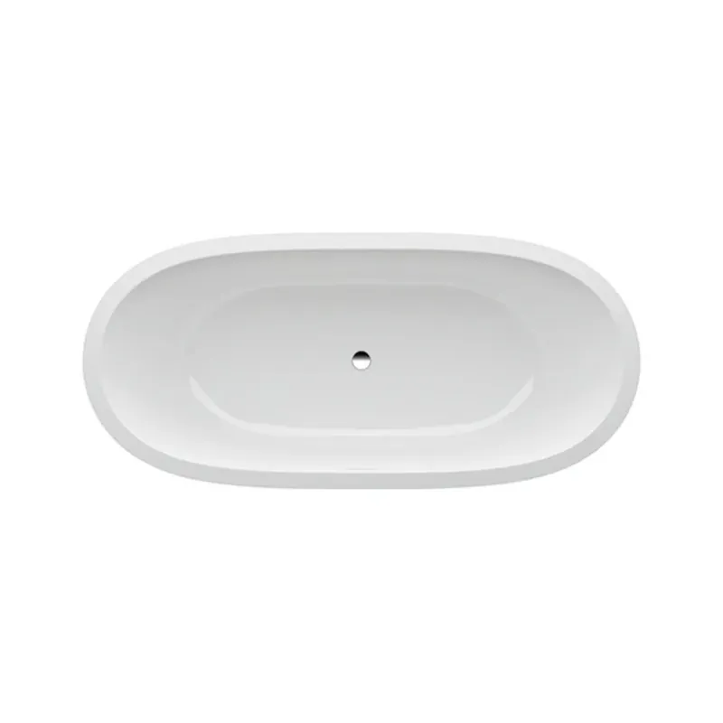 LAUFEN ILBAGNOALESSI Baignoire 1780x820x460 avec éclairage sous-marin blanc