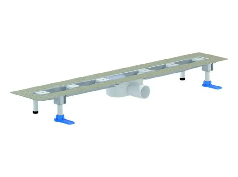 DALLMER caniveau de douche CeraLine Nano F 900mm, DN 50 Hauteur 68mm