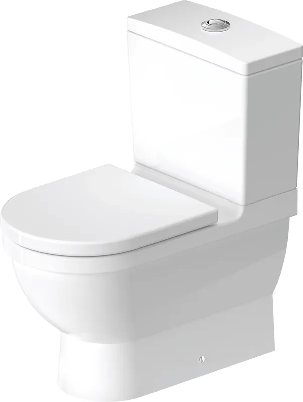 Support Duravit WC Kombi Starck 3 65,5cm, pour kit de raccordement Vario, blanc