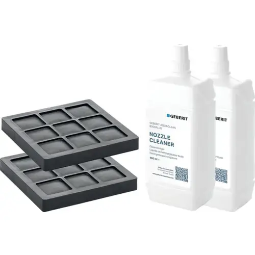 Geberit AquaClean kit de filtre et kit de nettoyage 2 pour système complet