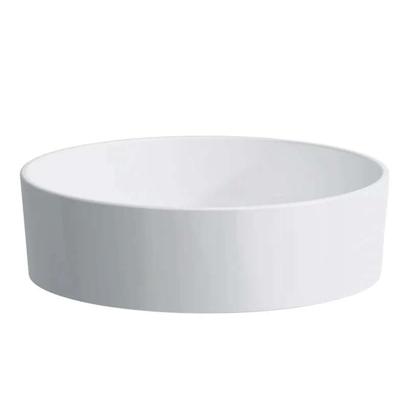 LAUFEN Kartell vasque, sans trou pour robinet, sans trop-plein, 420x420x135mm