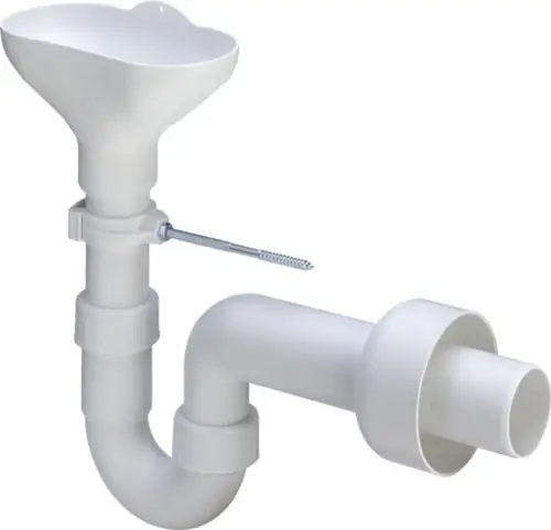 Viega tube odour capuchon avec entonnoir collecteur et sortie 40mm