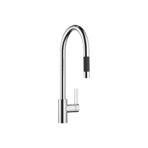 Dornbracht TARA ULTRA Mitigeur monocommandé Pull-down avec fonction douche, saillie 240mm