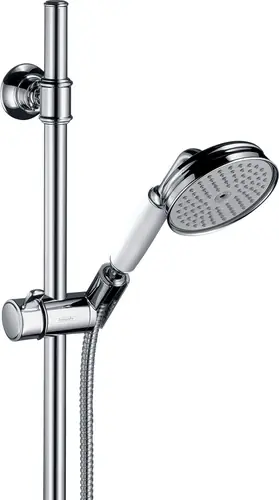 hansgrohe AXOR Ensemble de douche Montreux 0,90 m, douchette à main 100 1 jet Classic