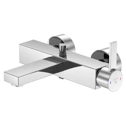 Steinberg Série 120 robinetterie de baignoire, apparente, saillie 210 mm, deux consommateurs