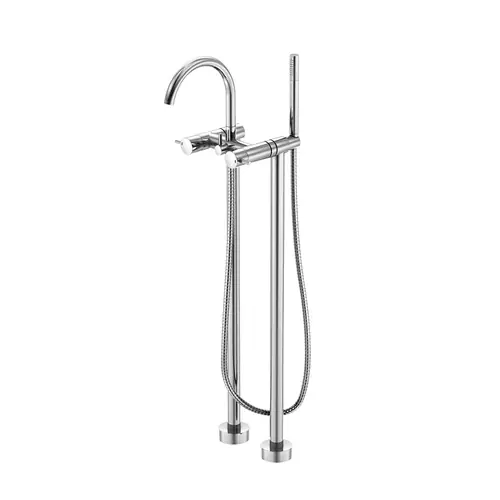 Steinberg Série 100 robinetterie de baignoire, sur pied, saillie 231mm