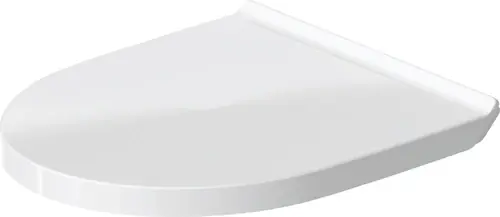 Siège de WC Duravit DuraStyle, charnières en acier inoxydable, avec dispositif d‘abaissement automatique, amovible