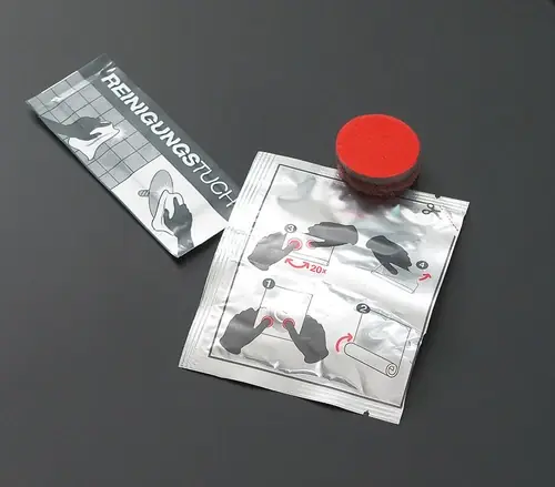 emco round kit de collage pour 4 points de colle