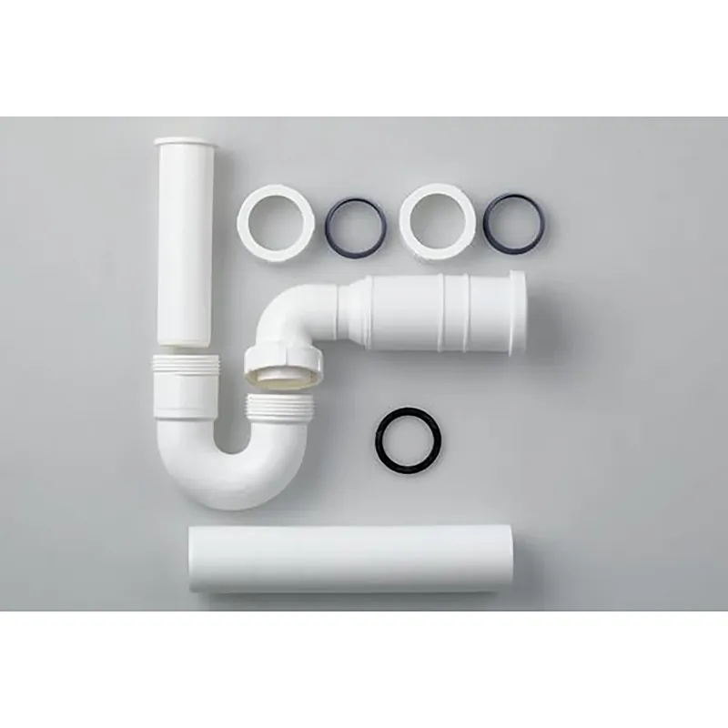 LAUFEN Siphon, DN40, avec raccord dévacuation flexible, pour bidet sur pied, plastique