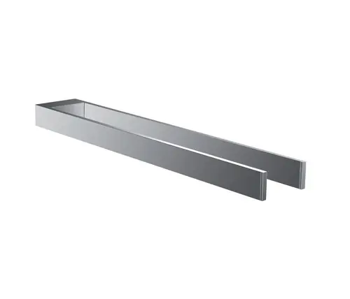 emco liaison Porte-serviettes, 2 bras, rigide, 410 mm, chromé