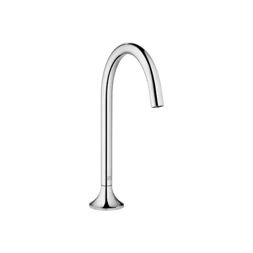 Dornbracht VAIA Bec déverseur pour lavabo sans garniture de vidage, saillie 168 mm