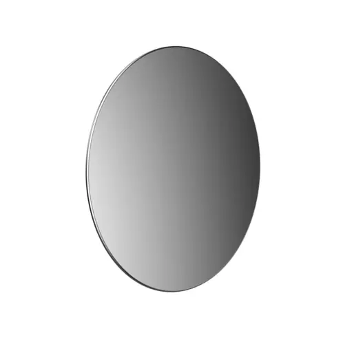 emco puree miroir adhésif, diamètre 153 mm, sans cadre, grossissement 5x, chrome