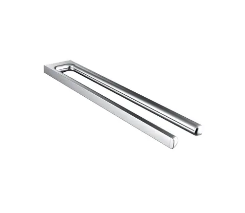 Porte-serviettes tendance emco, 2 bras, rigide, 430 mm, chromé