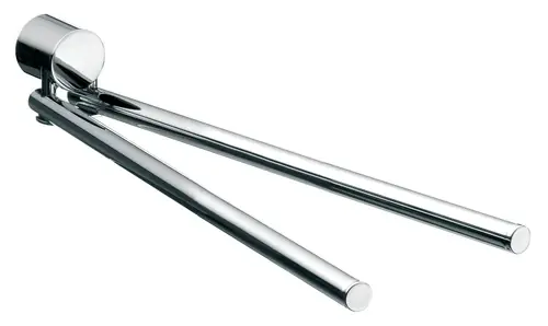 emco roundo 2 Porte-serviettes, 2 bras, pivotant, 364 mm, chromé