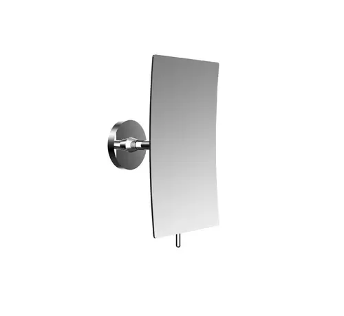Miroir mural rond emco, 1 bras, 3 plis, angulaire, 132x208mm