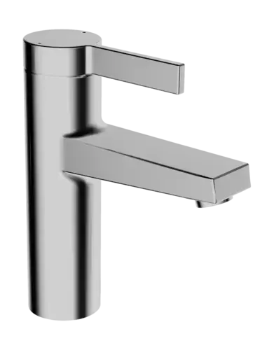 HANSA HANSALOFT robinetterie de lavabo, 155 mm, sans garniture découlement, chromé, saillie 114 mm