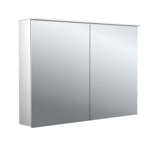 emco puree 2 Design armoire de toilette LED avec panneau diffuseur lumineux, 2 portes, 1000x711x153mm