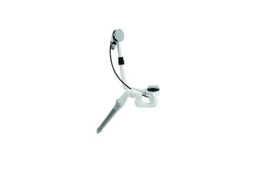 Bette Garniture d‘écoulement et de trop-plein avec arrivée Silhouette Ø 52mm, 725mm