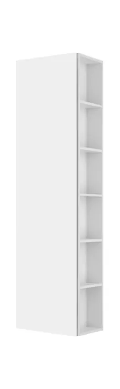 KEUCO X-LINE Armoires hautes, 1 porte, charnières à gauche, étagère latérale, 480x1750x300mm