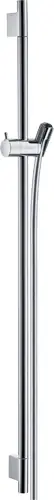 hansgrohe Unica Barre de douche S PURO 90 cm avec flexibles de douche