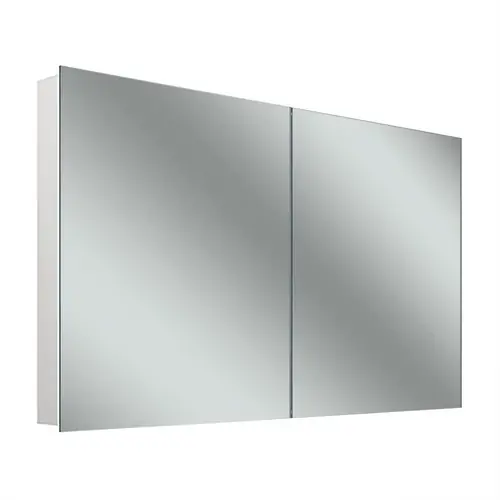Schneider STYLE TW Armoire de toilette avec éclairage LED, 2 portes, 131,5x71,5x12cm