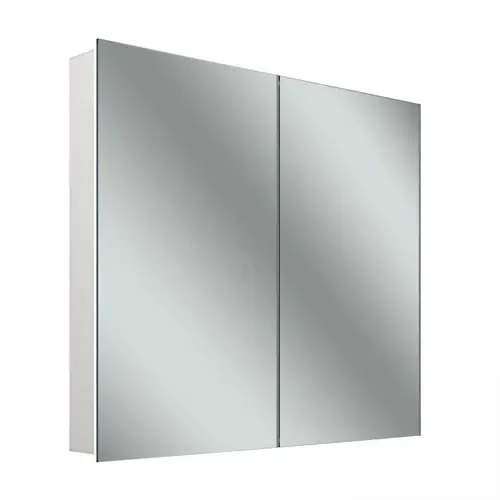Schneider STYLE TW Armoire de toilette avec éclairage LED, 2 portes, 81,5x71,5x12cm