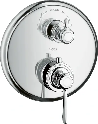 hansgrohe AXOR Montreux thermostat hansgrohe AXOR Montreux encastré, robinet d‘arrêt et inverseur, béqu‘ille, 2 consommateurs