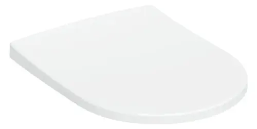 Siège de WC Geberit Acanto Slim avec couvercle, avec Quick-Release, avec dispositif d‘abaissement automatique