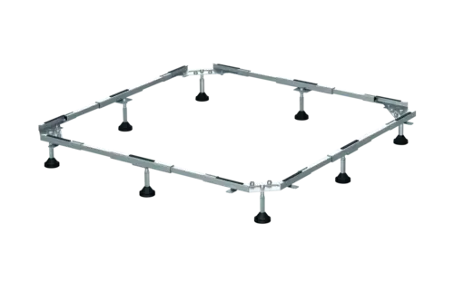 Système de pieds BetteFloor, 1000x1000mm
